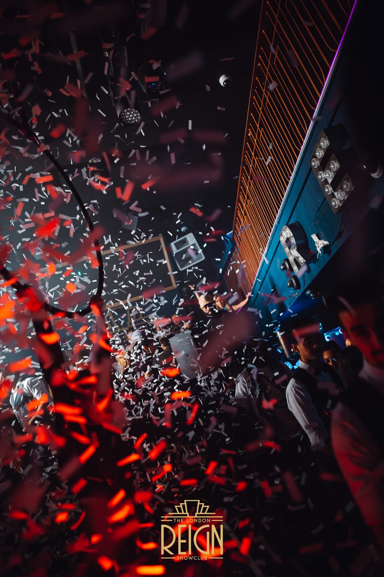 Reign London nightclub interior