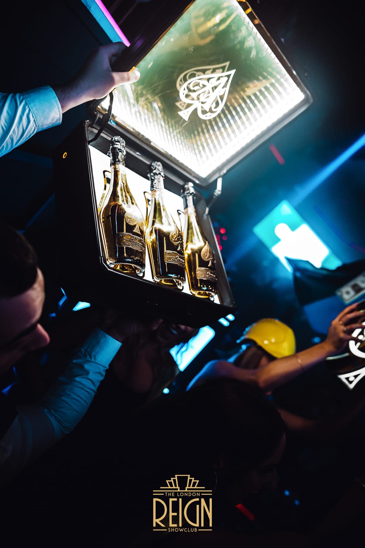 Celebrity nightclub in London with exclusive VVIP area and premium atmosphere