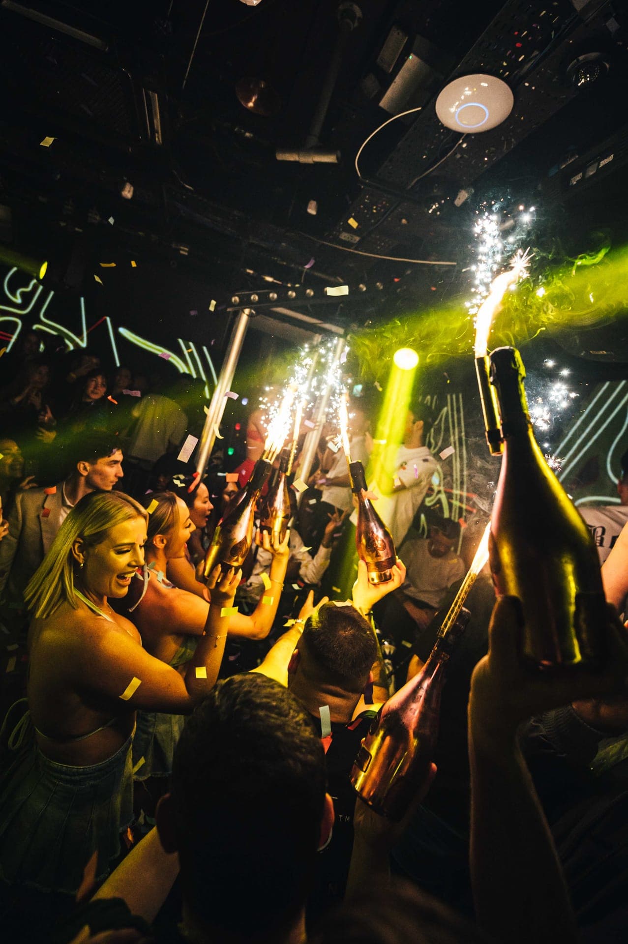 London versus New York nightlife comparison featuring iconic club scenes
