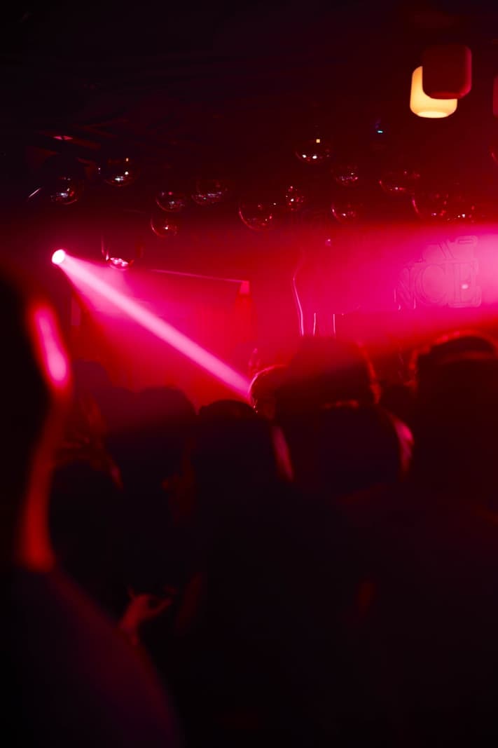 Luxury nightlife atmosphere at a London club during Royal Ascot week